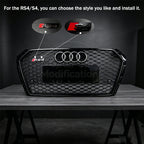 A4 B9 / Grill Modification: RS4-Style Grill