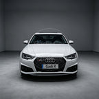 A4 B9/S-Line Fog Light Bezels Modified with Honeycomb Mesh Design
