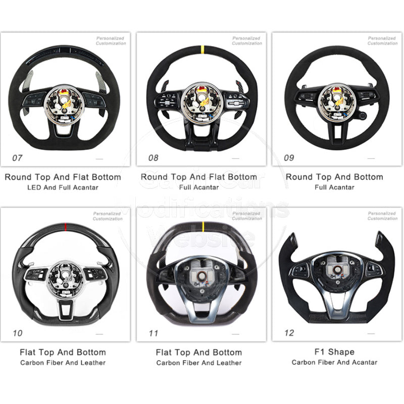 A4B8 Car Steering Wheel Assembly: Custom Modification