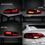 A4 B8 LED Taillight Assembly Conversion Kit