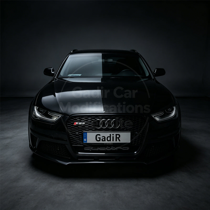 A4 B8.5 / Base Model: Front Grille Modified to RS4 AWD Style