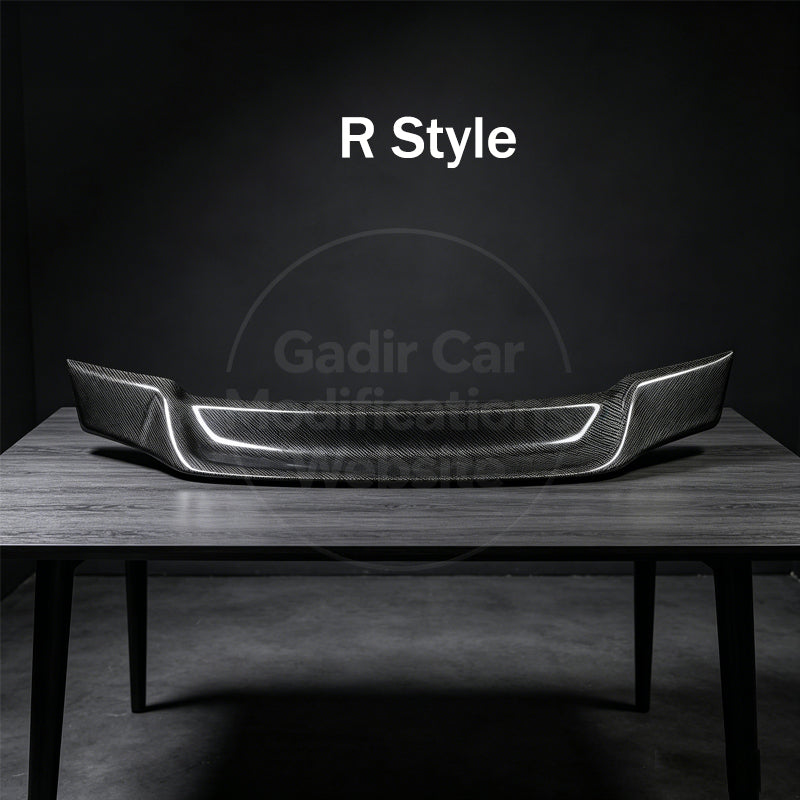 A4B8 Touring Edition Dedicated Carbon Fiber Rear Spoiler
