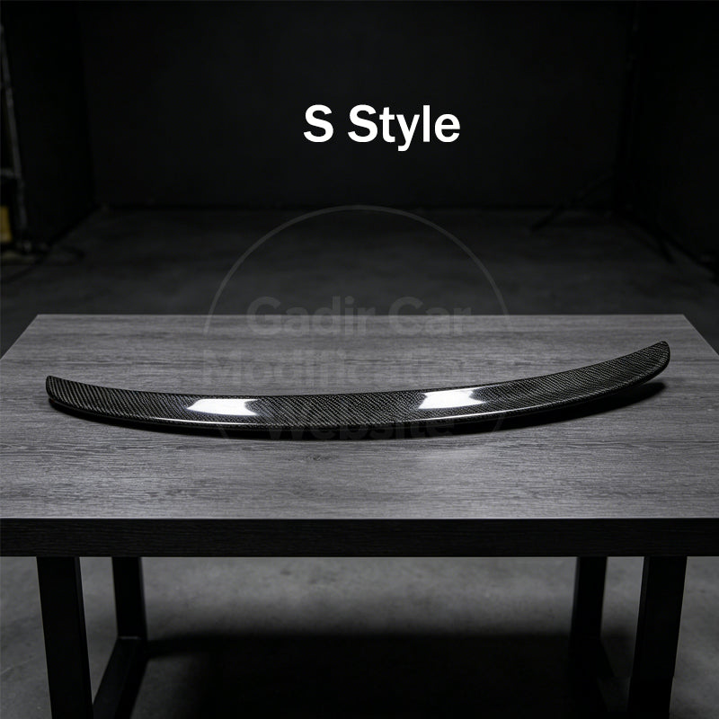 A4B8 Touring Edition Dedicated Carbon Fiber Rear Spoiler